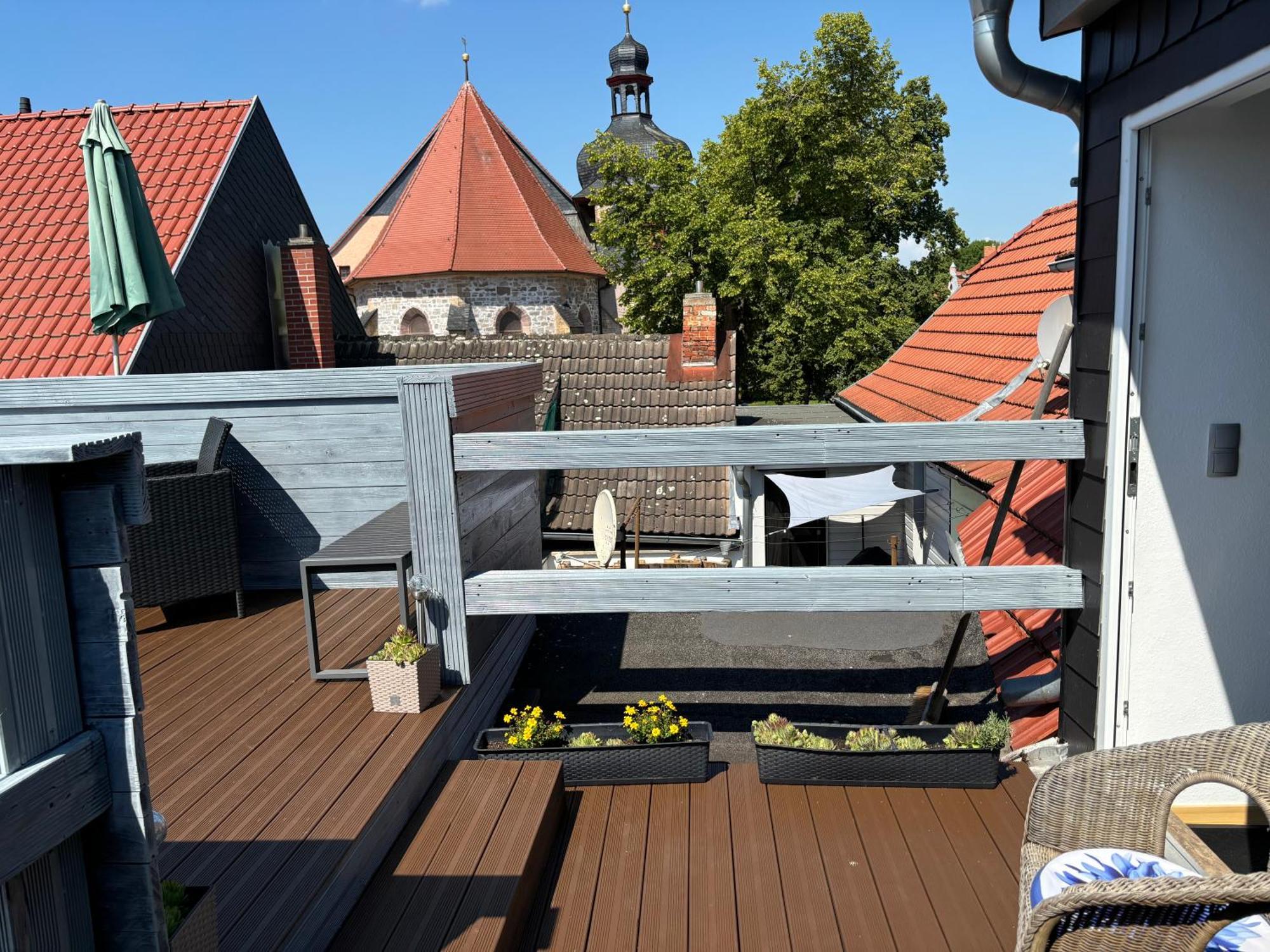 Ferienwohnung Bad Frankenhausen Dış mekan fotoğraf